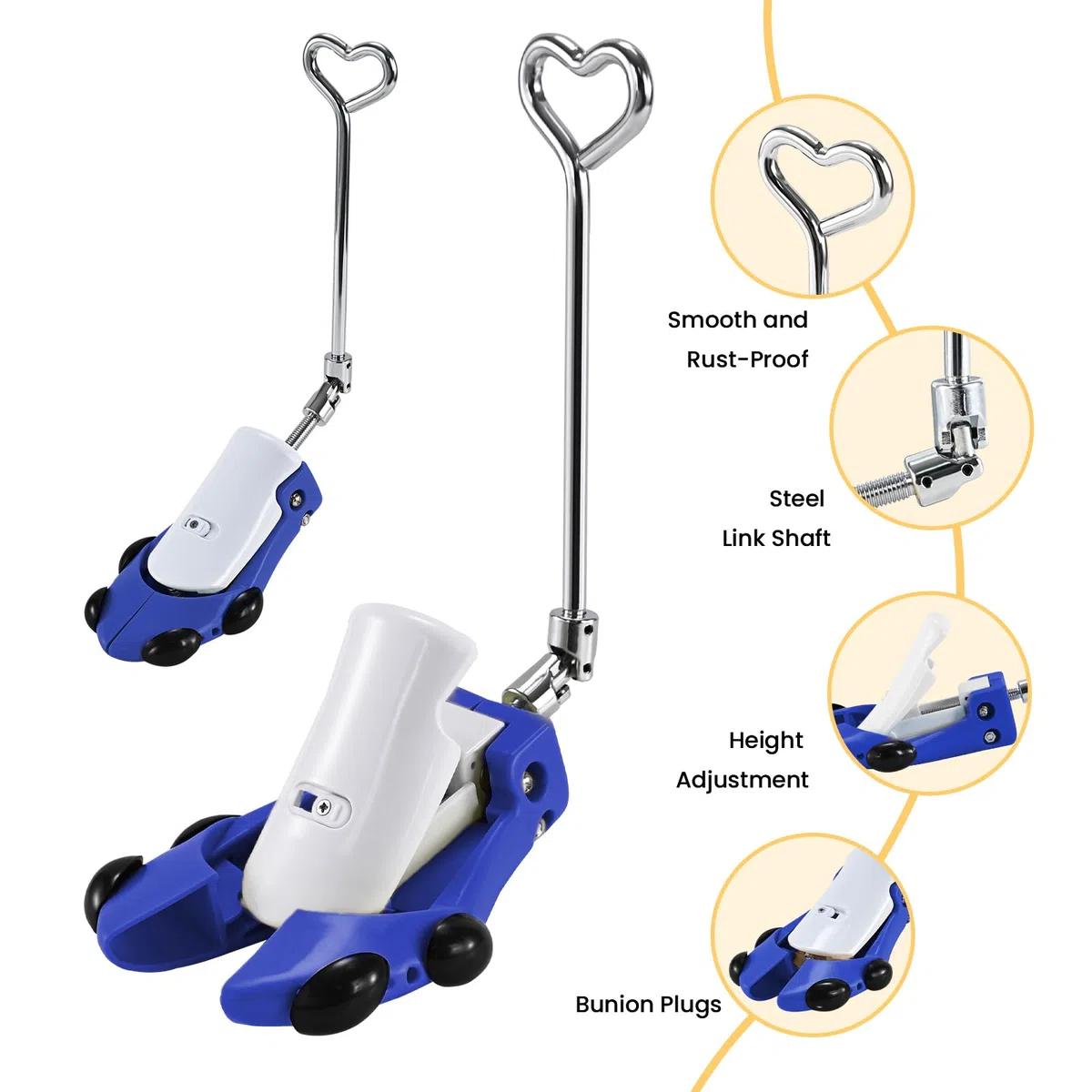 JDPARTS - Estirador de botas para mujeres y hombres, estirador de zapatos para botas ajustable de pies anchos, árboles de zapatos unisex para mujeres y hombres