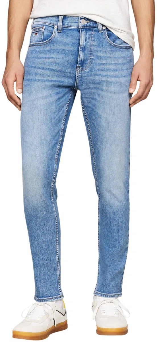 Tommy Jeans Vaqueros Hombre Austin Slim Fit, Azul (Denim Medium), 32W/30L