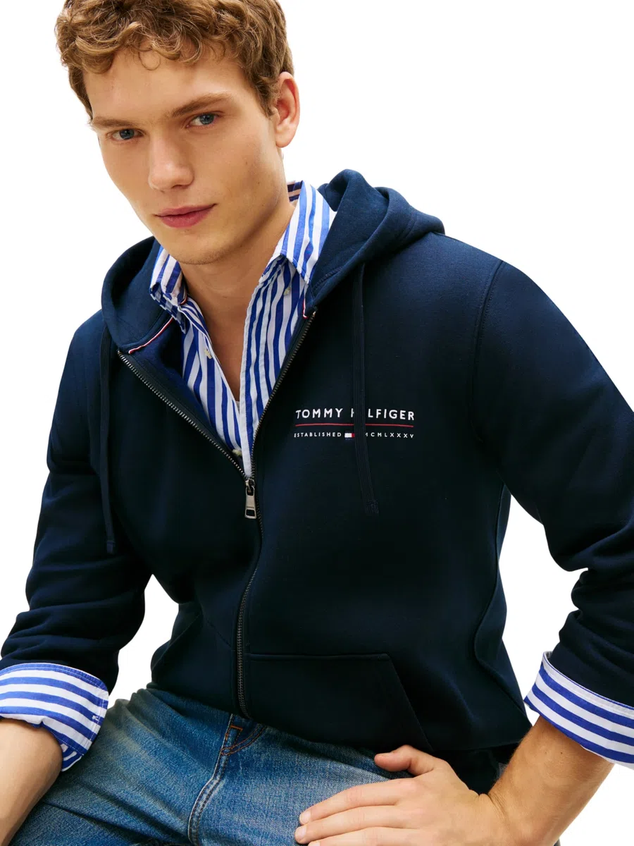 Tommy Hilfiger Sudadera con Capucha y Cremallera para Hombre