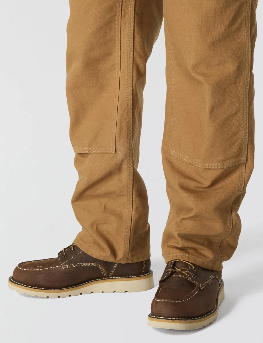 Carhartt Iconic B01 Firm Duck Double-Front Dungaree - Pantalones de utilidades de Trabajo Hombre