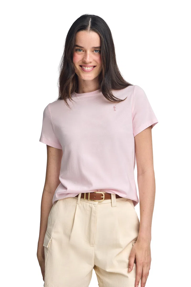 Polo Club Pack 3 Camisetas Mujer 100% Algodón Manga Corta - Verano T-Shirt