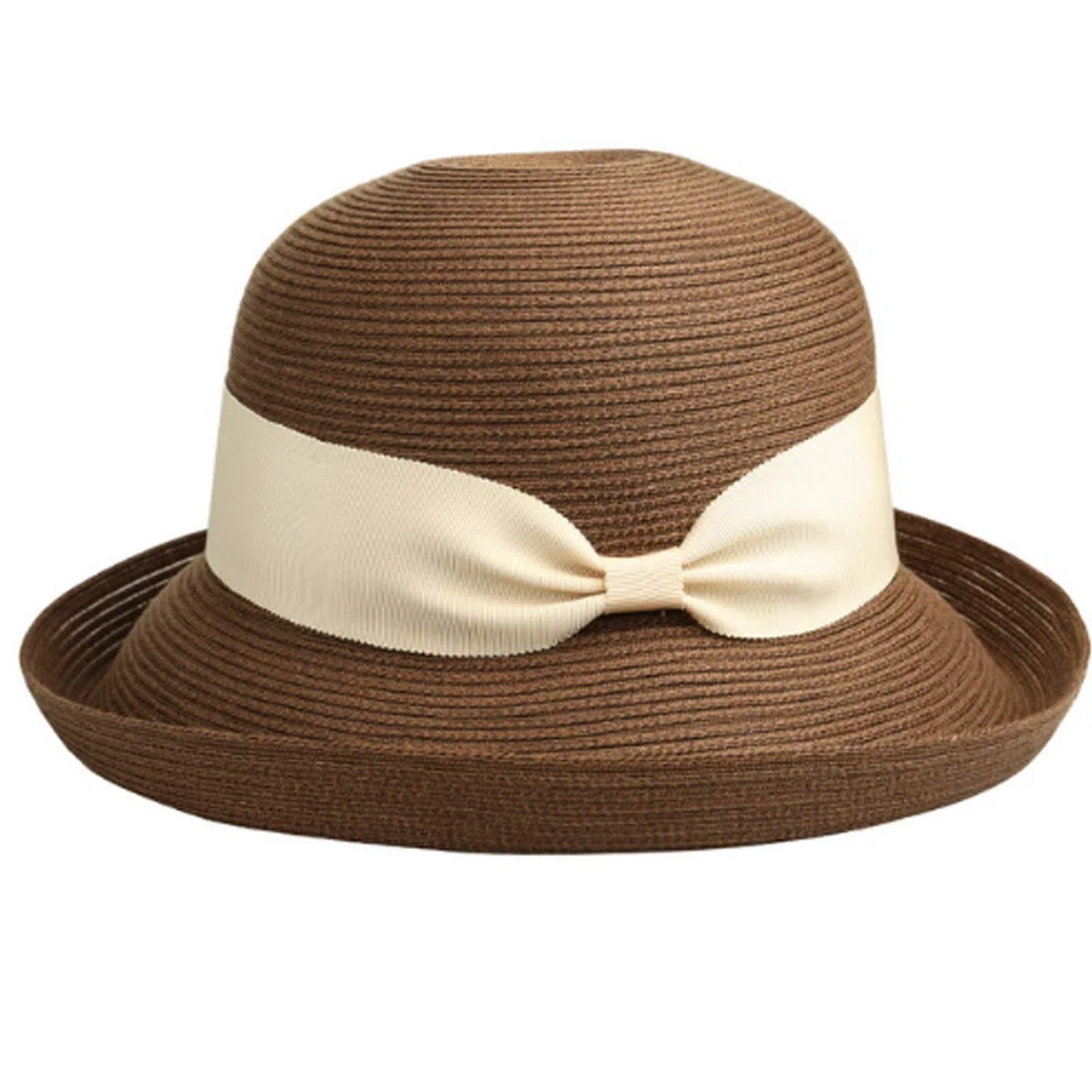 Sombrero Mujeres Verano Clásico Atado Visera Colapsible Sol Sombrero Sol Protector Solar Sombrero, Mejor Comodidad/K Coffee/Medium