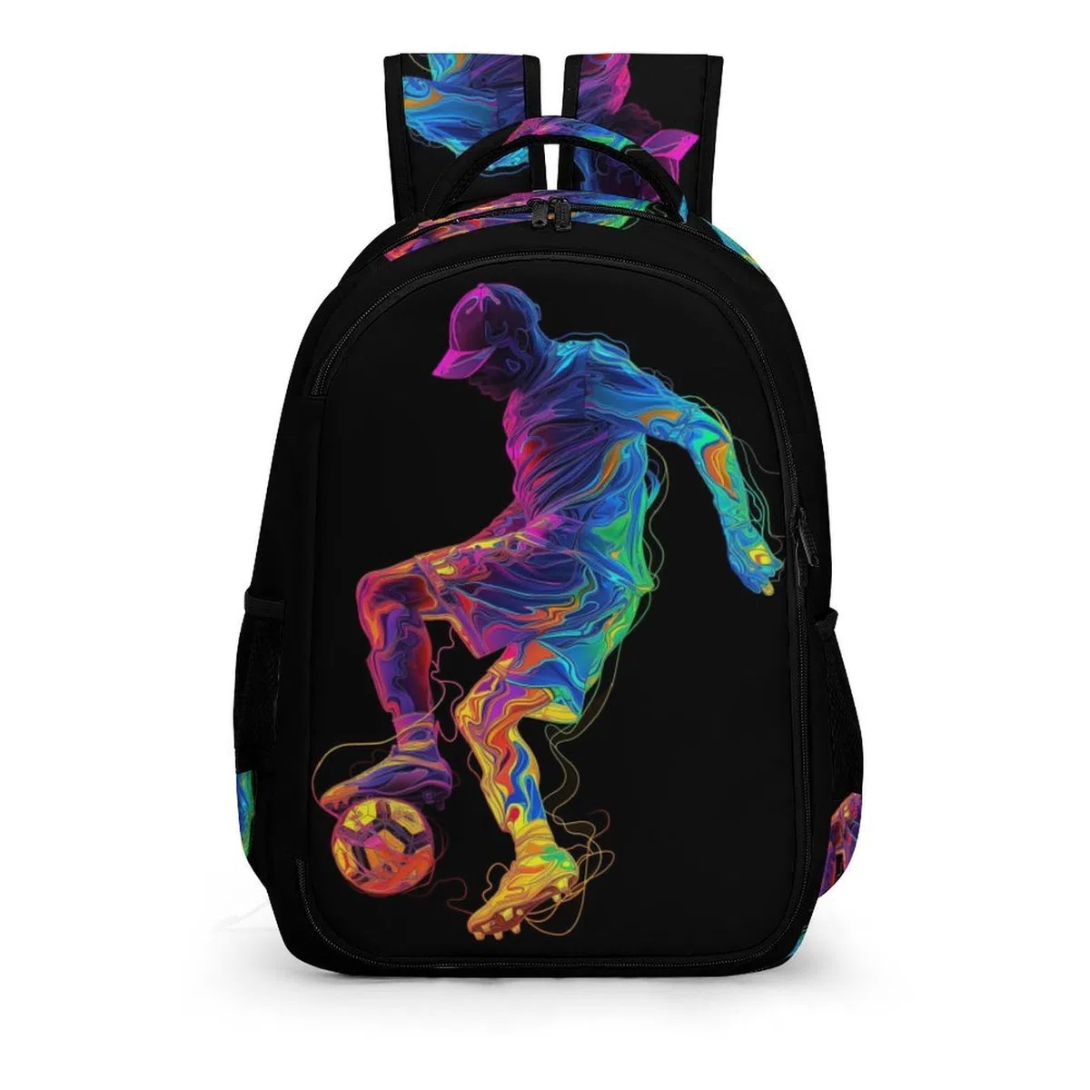 Mochilas Infantiles, Fútbol Fútbol Mochila Escolar Para Niños 3D Estampado Mochila Bolsa De Viaje Bolsas De Viaje De Mochila Escolar