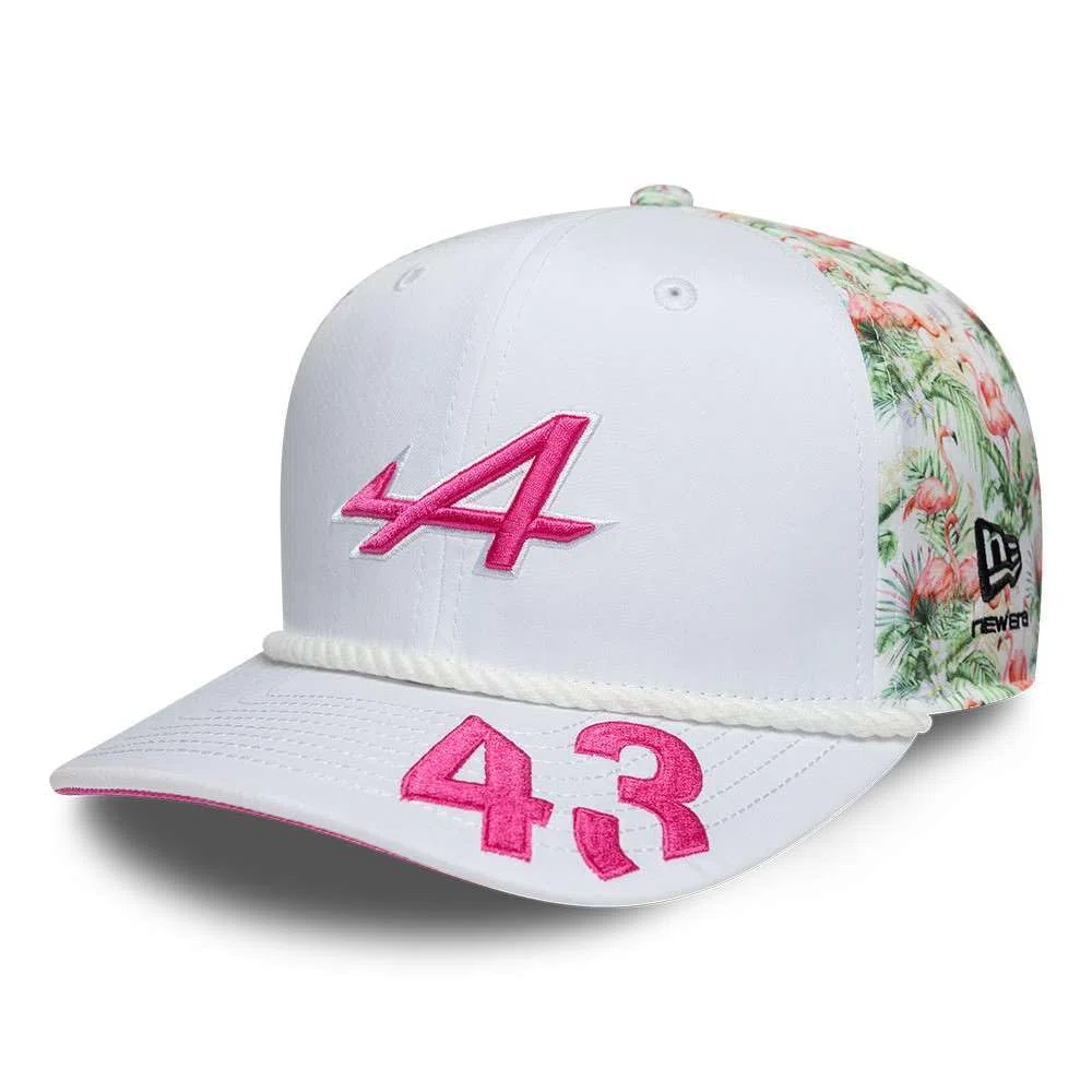 New Era Gorra 9Seventy XX Miami AlpineEra Mujer/Hombre - Curved Brim Cap de Beisbol Snapback, con Visera Verano/Invierno Primavera Verano Otoño Invierno