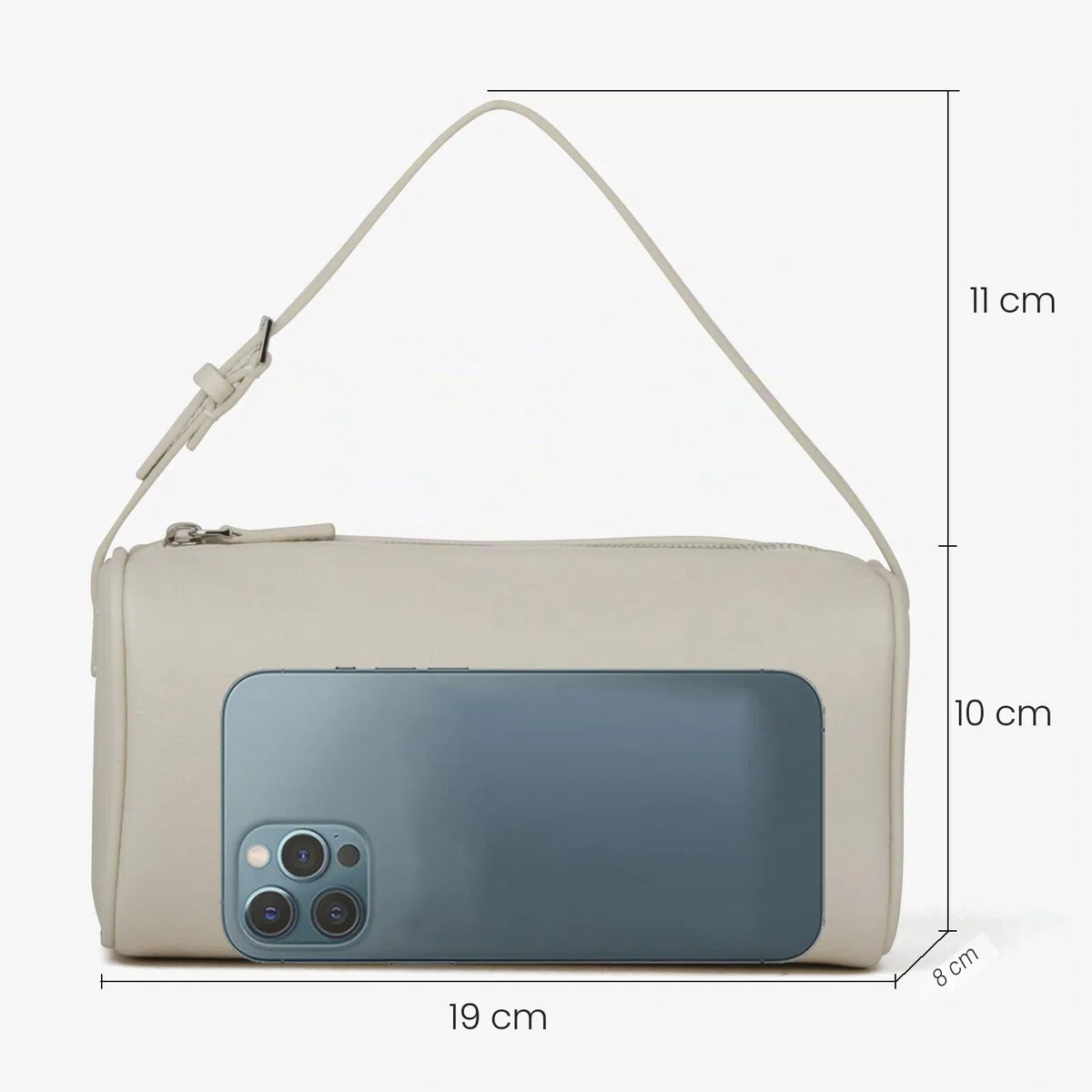 DONNAIN Bolsos de cuero de grano completo para mujer, bolso de mujer, Crossbody Bag, bolsos Hobo para mujer con correa ajustable