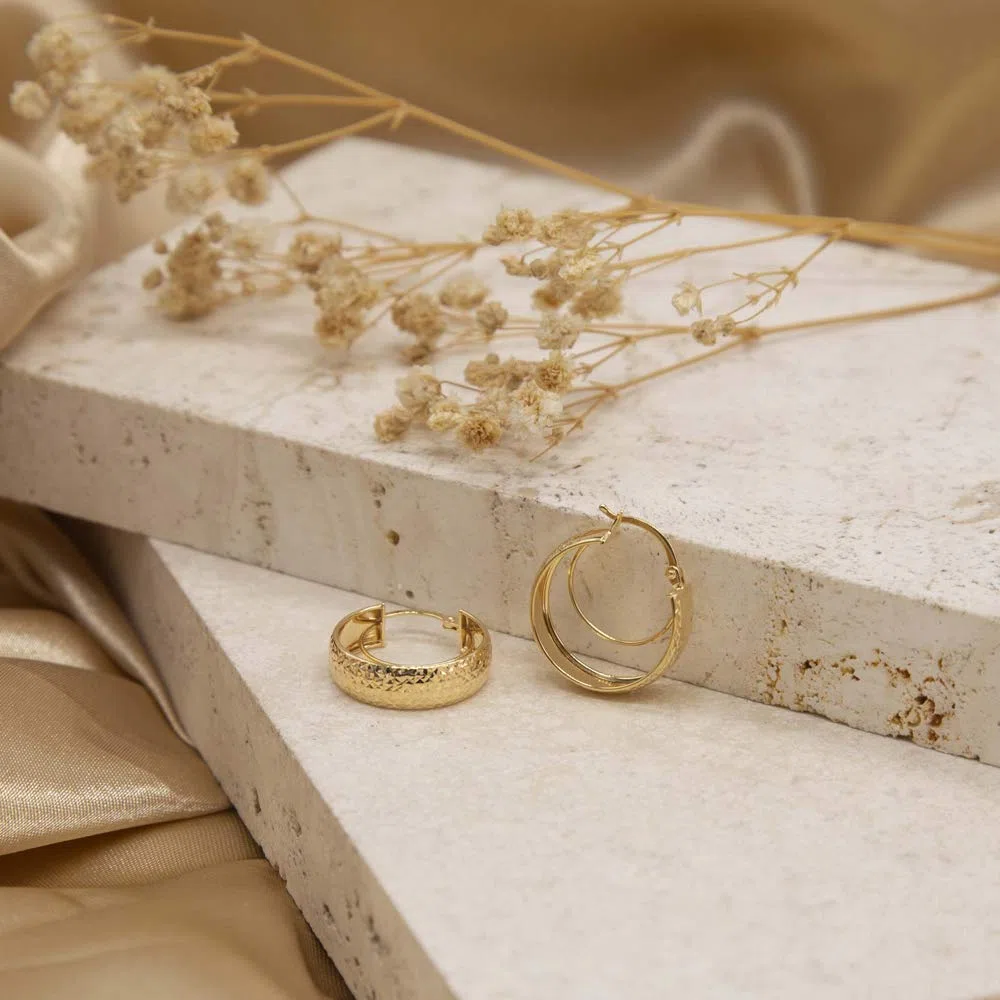 Pendientes de mujer con oro 9K (375)