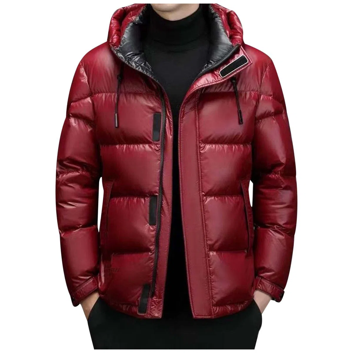 Chaqueta Negra Hombre Abrigo Hombre Parkas Militares Abrigo De Paño Parka Verde Chaqueta Militar Tres Cuartos Abrigos De Invierno Para Cazadora Plumas Acolchado Casaco Acolchoado Homem Men Warm