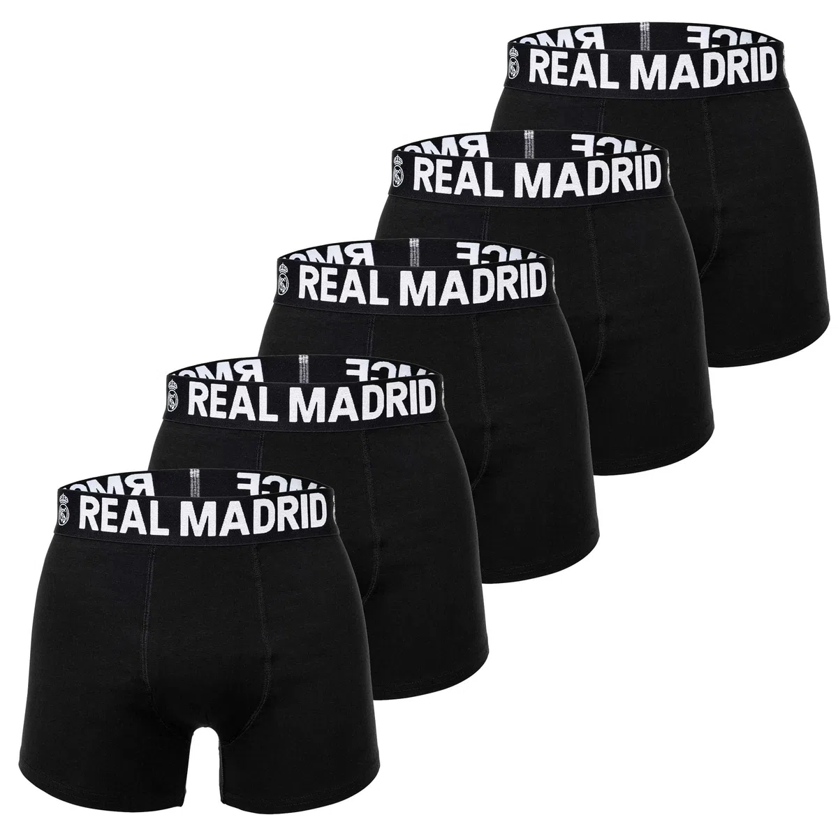 Real Madrid Bóxer Hombre, Pack 5