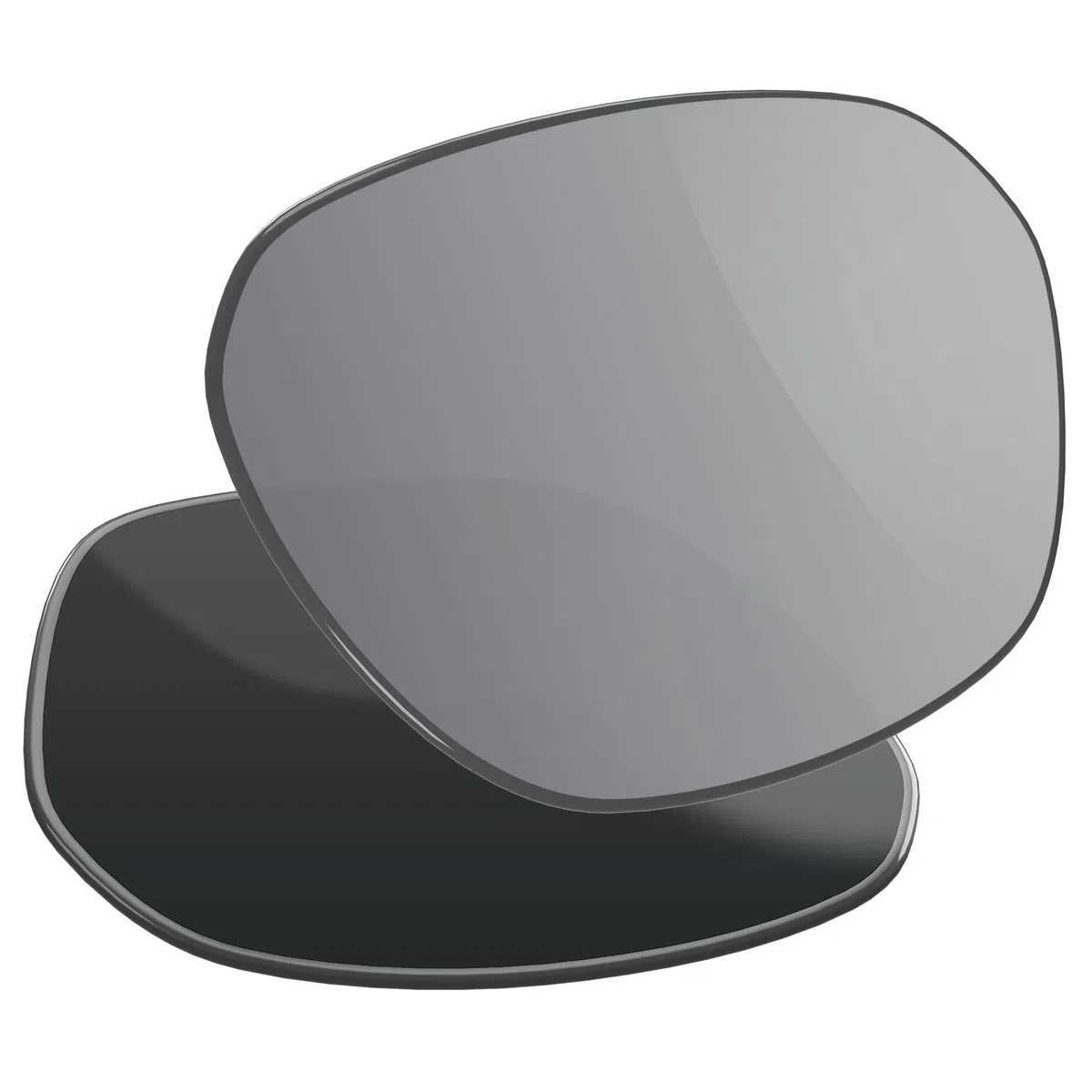 Vaep Lentes de repuesto polarizados para gafas de sol Costa Del Mar Switchfoot - titanio plateado