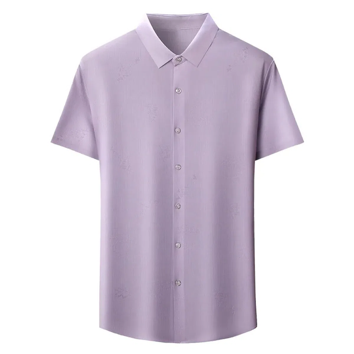 Camisa de manga corta para hombre, de seda de hielo, informal, holgada, cómoda, para uso diario