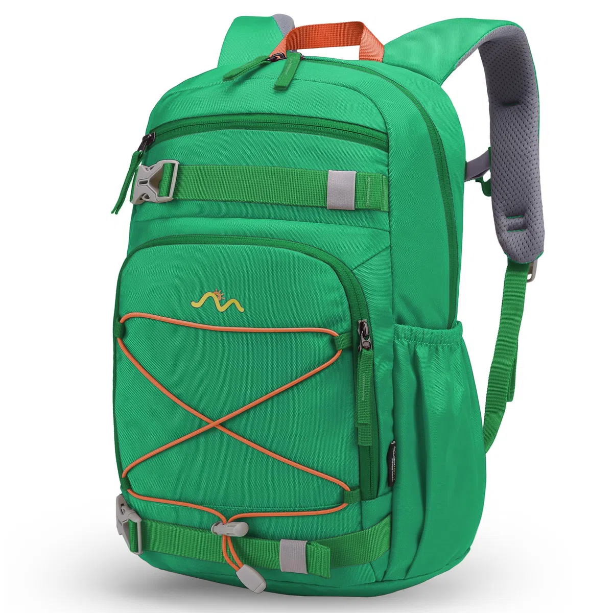 MOUNTAINTOP Mochila Infantil Senderismo Escolar 18L Niños Niñas | Perfecta para escuela senderismo y acampada, correa de pecho ajustable, cremalleras YKK, espalda acolchada transpirable