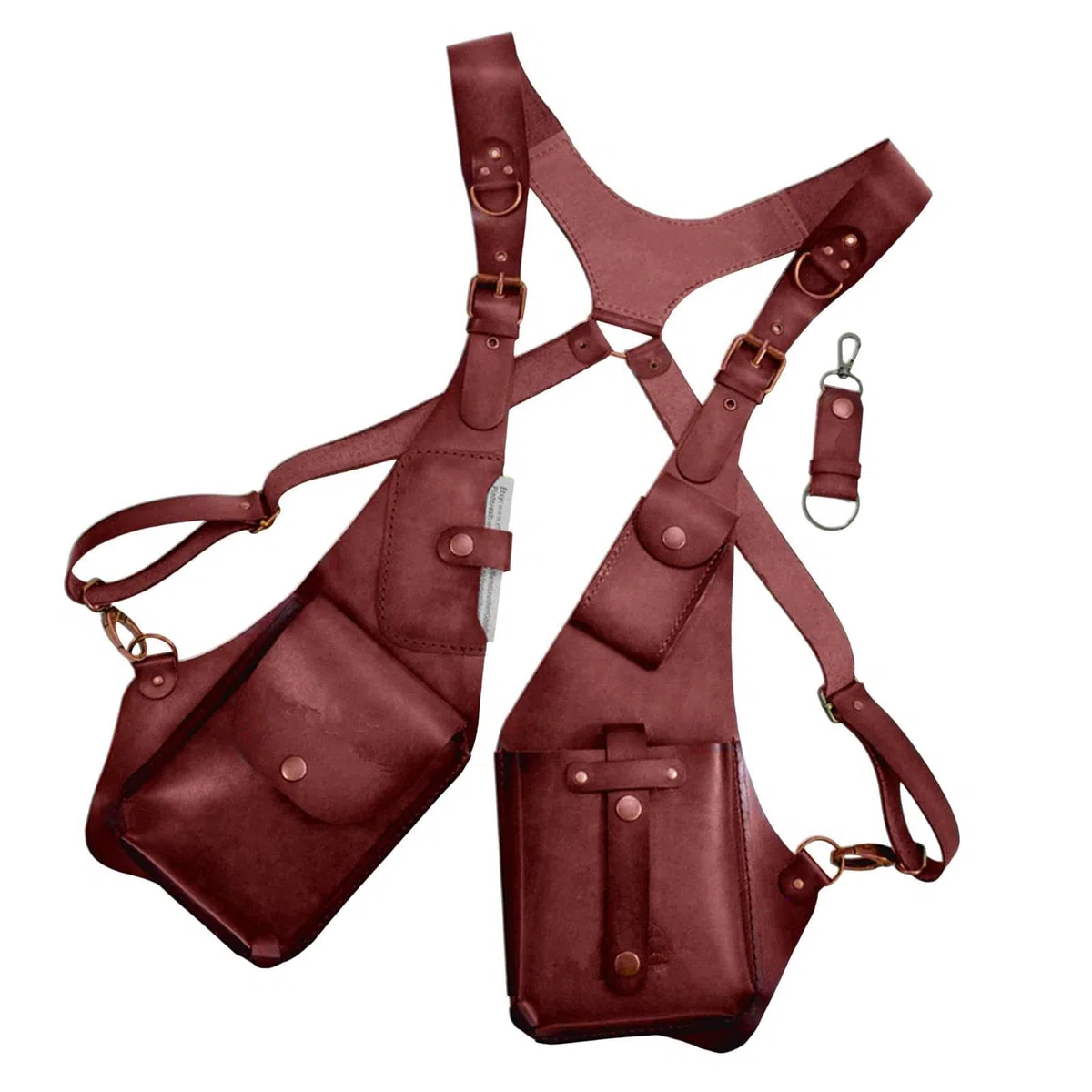 Riñonera Axilar Cartera Steampunk De rol | De Seguridad Para Móvil Cosplayers Actuaciones Viajeros Trabajo Camping Senderismo Carnaval Eventos Temáticos Obras