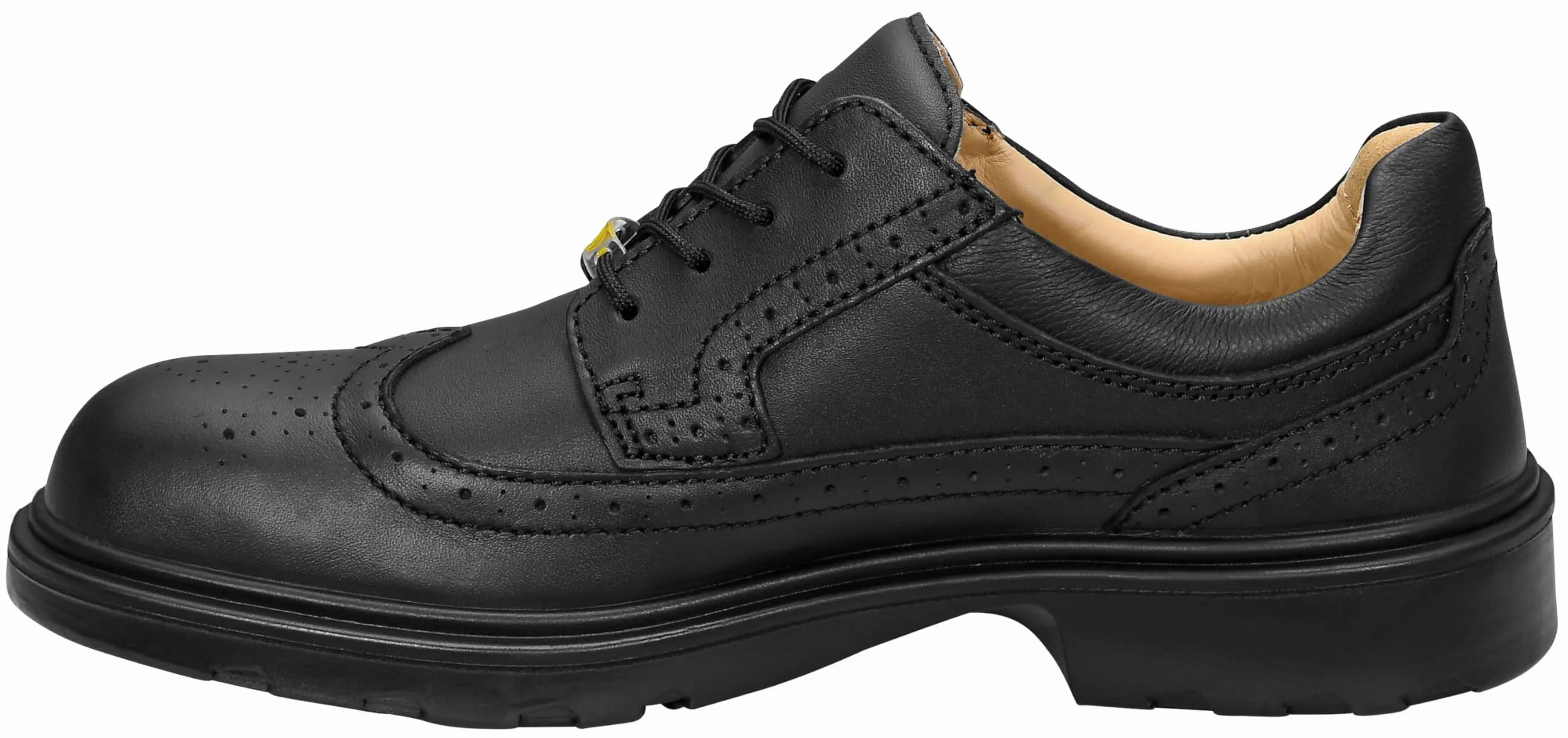 ELTEN OFFICER ESD S2, Zapatos de seguridad para hombre, ligero, puntera de acero, material superior: piel, forro interior: forro de piel, talla 43