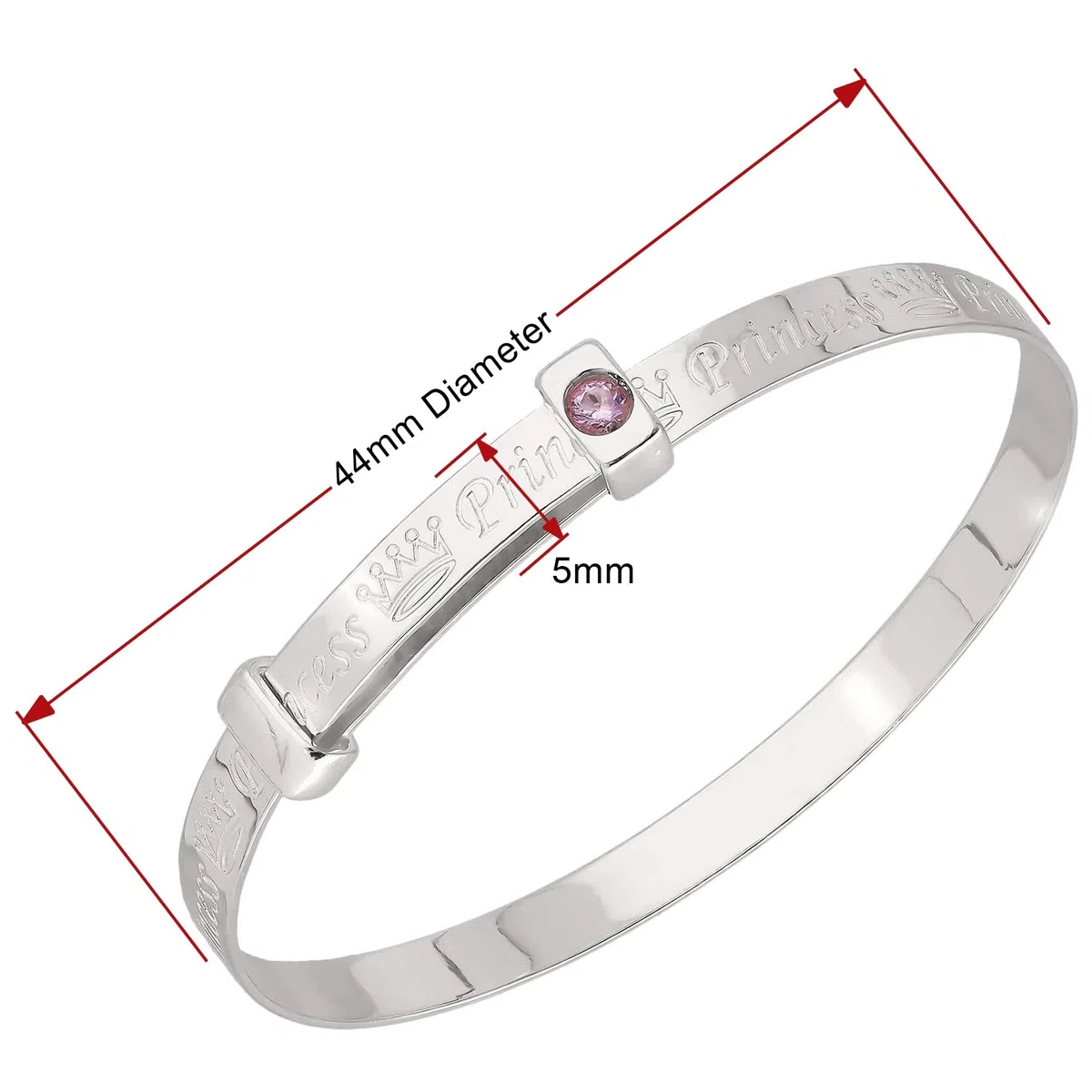 HSFJGSF Mensaje Inspirador Guión Sentimiento Rima Infantil Pulsera Brazalete Expandible/Extensible/Ajustable para Bebé/Niño/Niños/Mujeres - Plata de Ley 925 - Joyería para Bebés/Niños