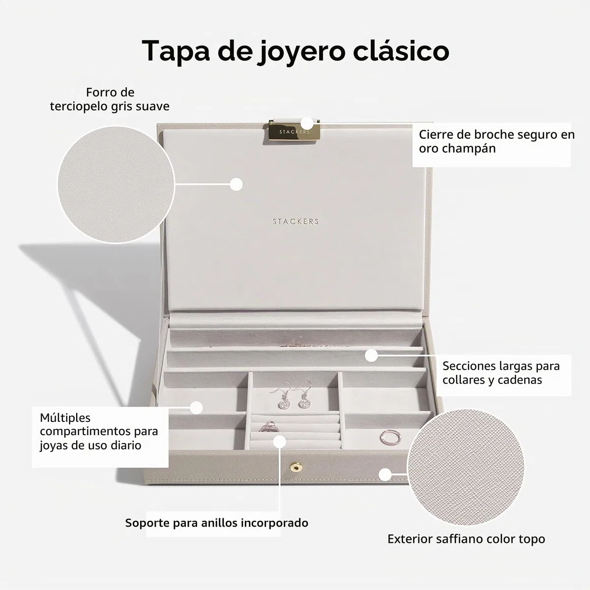 Stackers - Joyero - Juego de 3