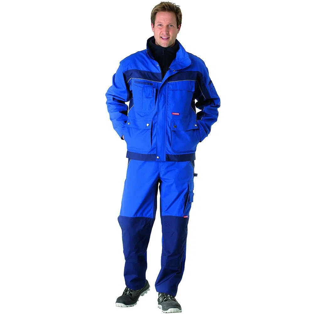 Planam Plaline Chaqueta de cintura Plaline, talla 98, en blanco puro/zinc Hombre (Pack de 1)