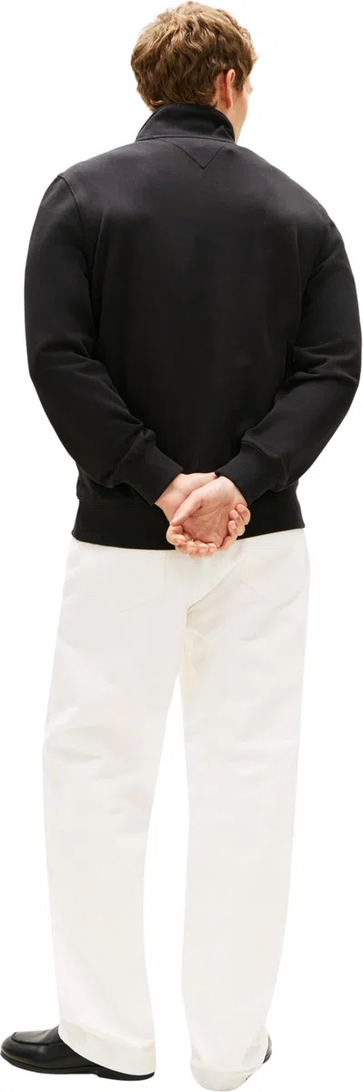 Tommy Hilfiger Essential Terry New 1/4 Zip Mw0mw43115 Sudadera con Media Cremallera Hombre