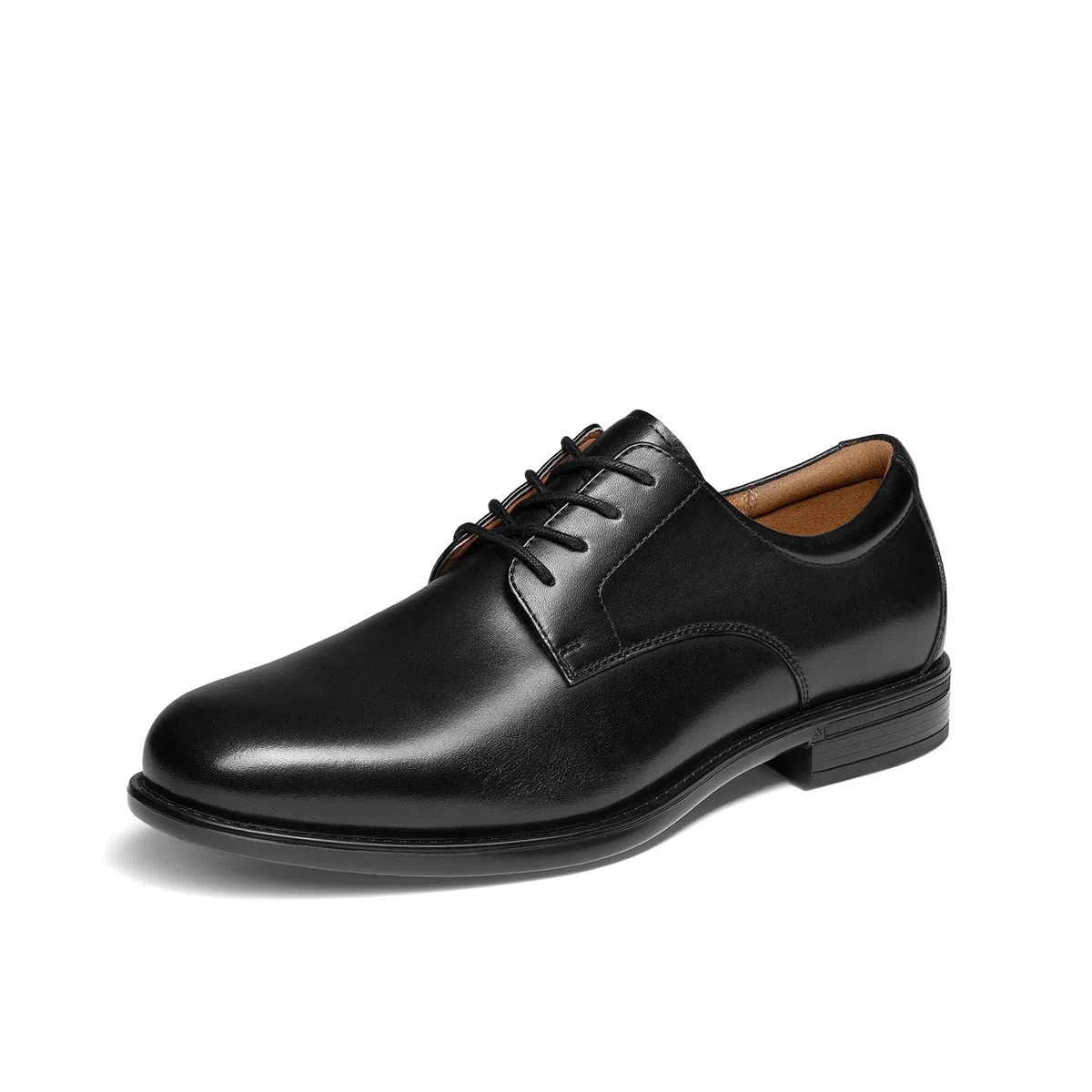 Bruno Marc Zapatos de vestir clásicos de cuero para hombre, cómodos, Oxfords para negocios, formales, con cordones