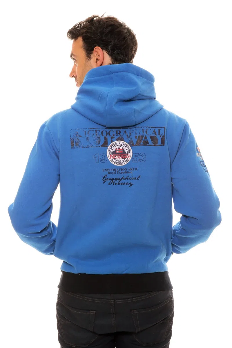 Geographical Norway – Sudadera para Hombre Flyer Azul