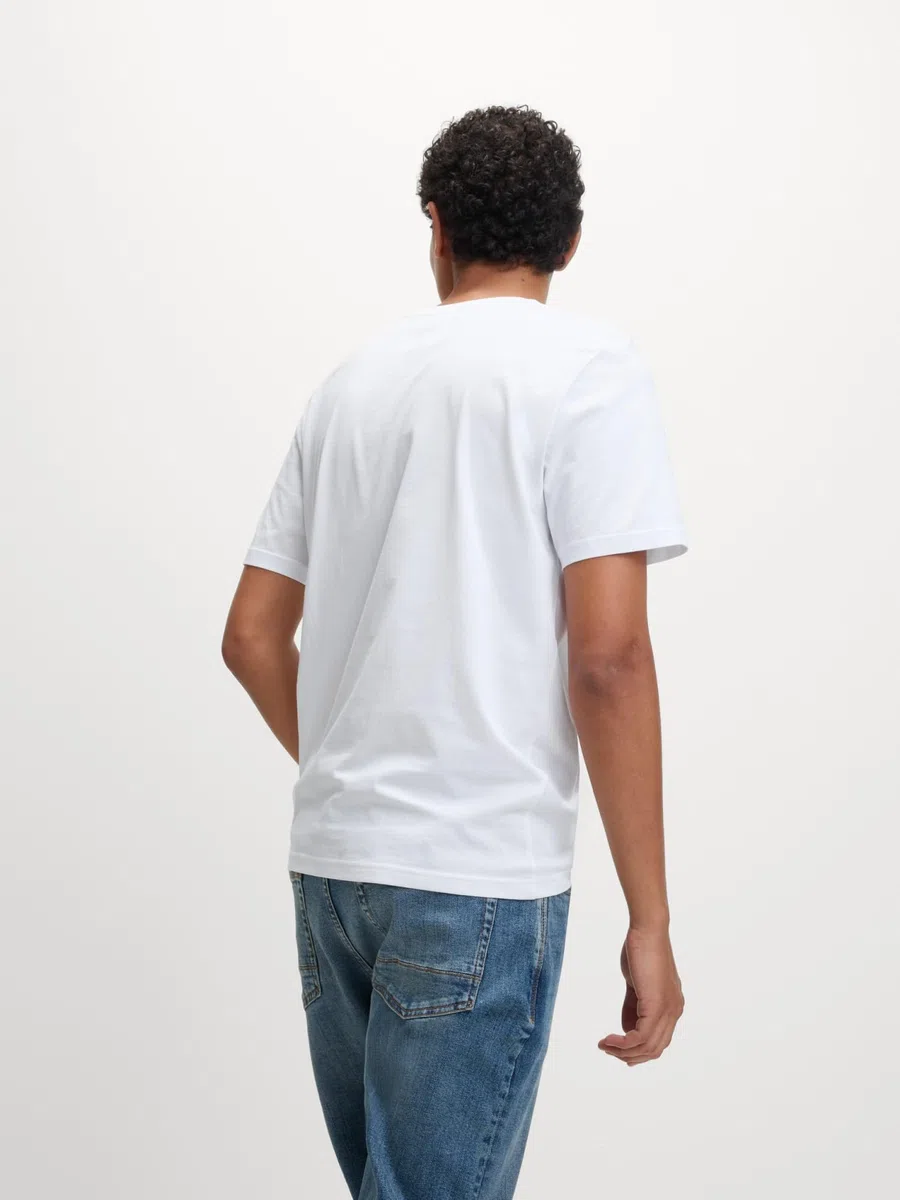 Marks & Spencer Pack de 7 Camisetas Puro algodón con Escote Cerrado