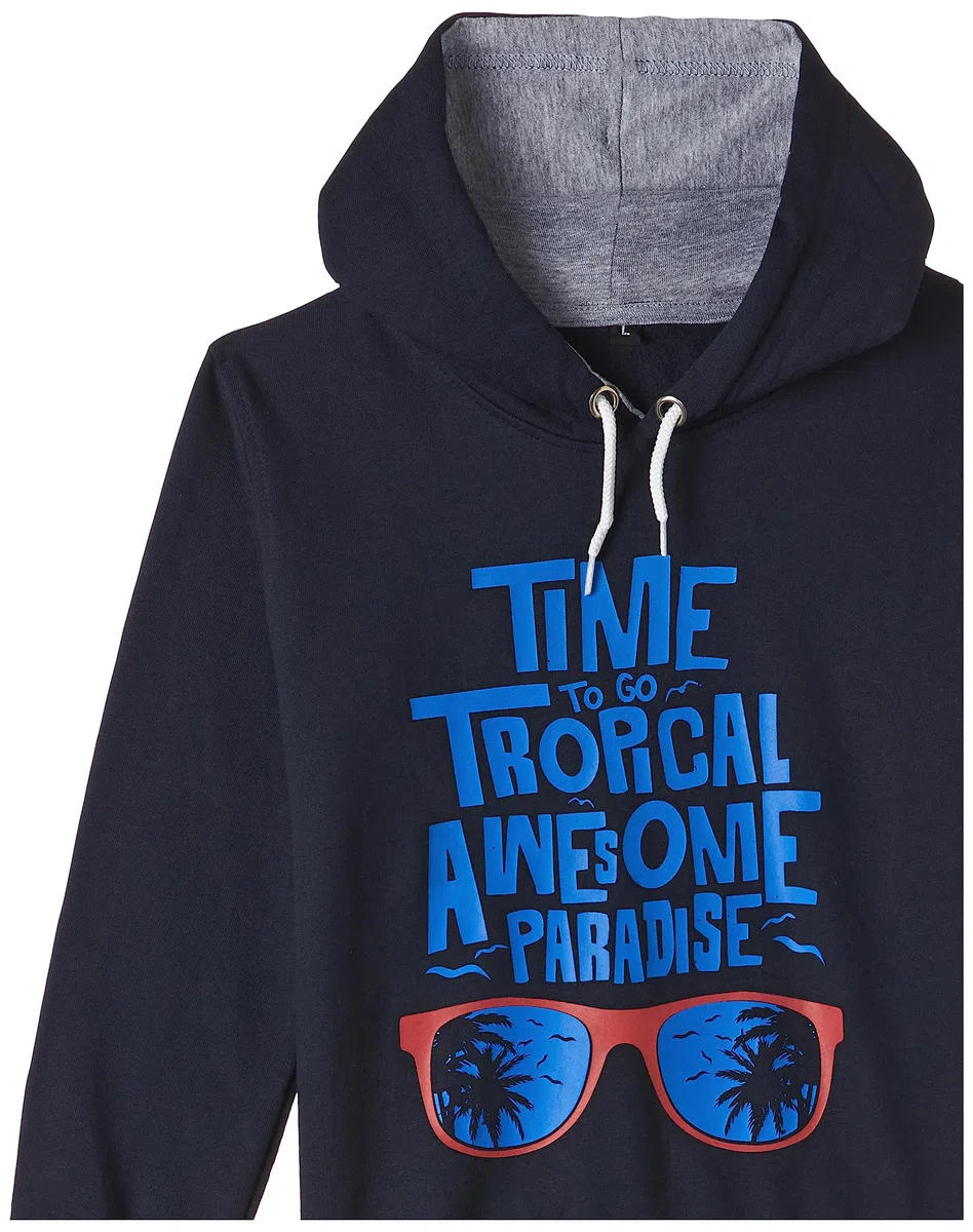 T2F Boys Hooded Sudadera de chándal Niño