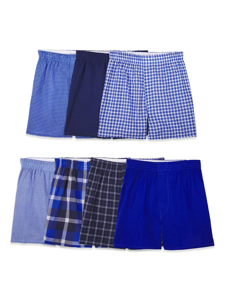 Fruit of the Loom Calzoncillos tipo bóxer tejidos para niño
