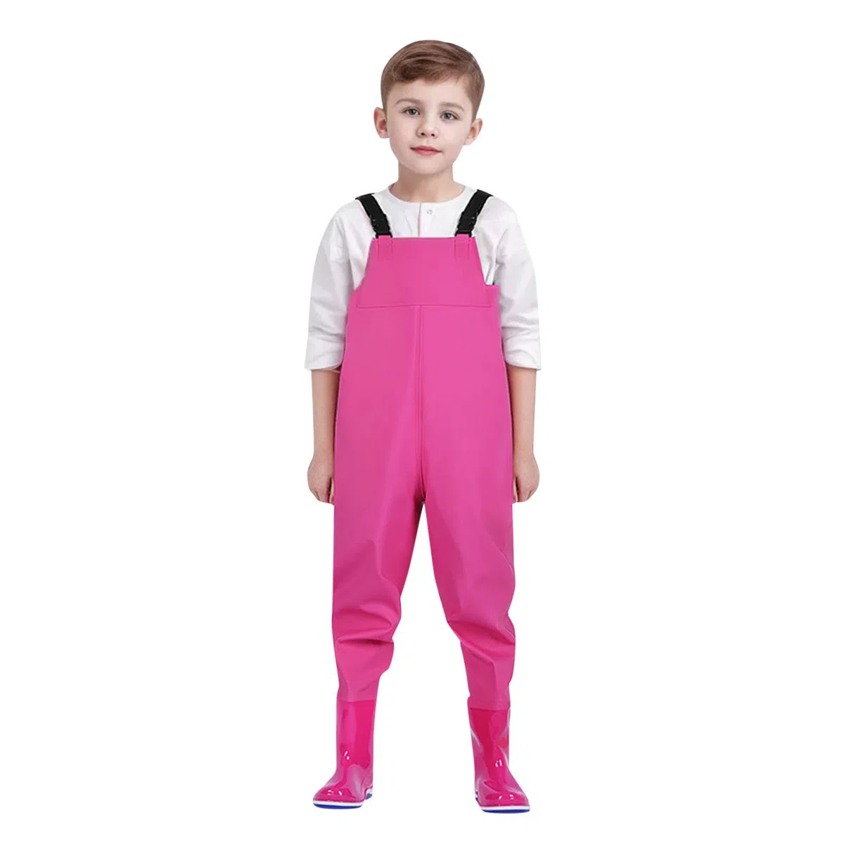 Genérico Peto niño vaquero corto pantalón mono infantil ajustable tirantes verano casual cómodo suave transpirable azul A20