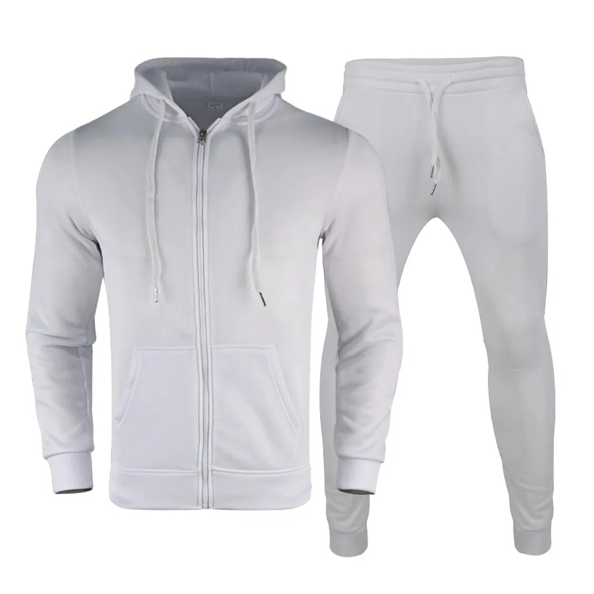 Hombres Jogging Chándal Invierno Fitness Sudadera con Capucha y Pantalones Deportivos
