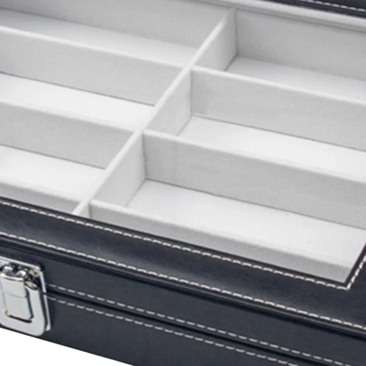 Caja expositora para gafas, bandeja de joyería, organizador de gafas de sol para mesa, hogar, viajes, almacenamiento