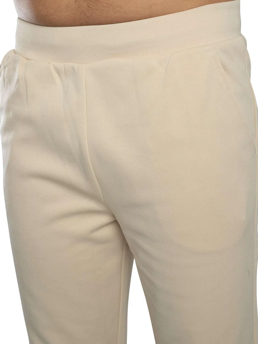 Sergio Tacchini Hombre Pantalones De Chándal Orion Track, Sandshell/Maritime Blue