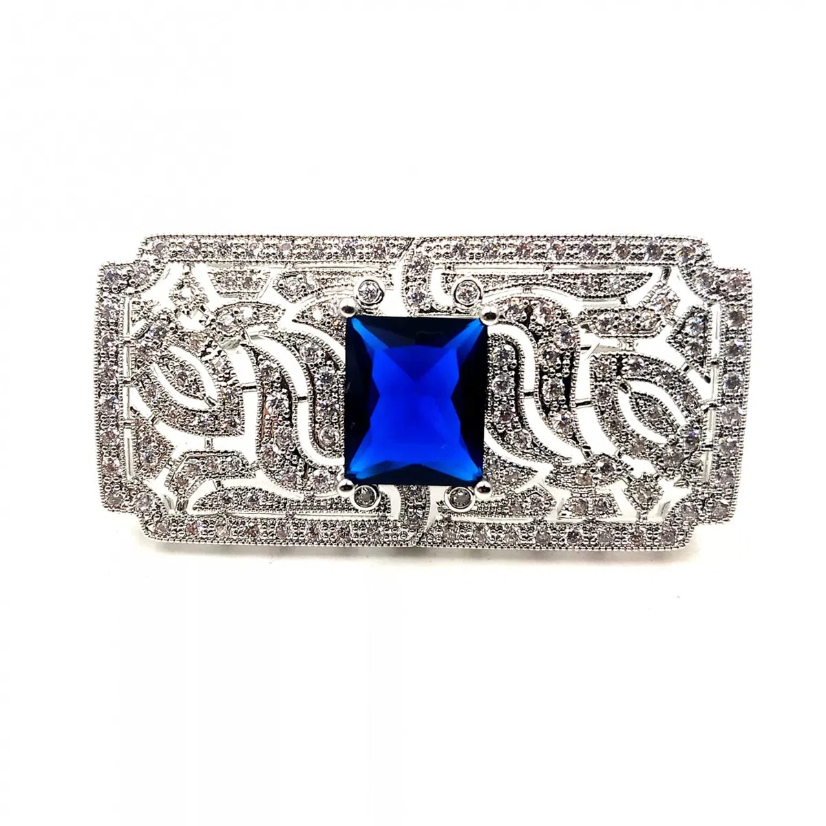 WLLLTYBroochSapphire Broche Pin Decorativo Señoras Ropa Accesorios Regalo