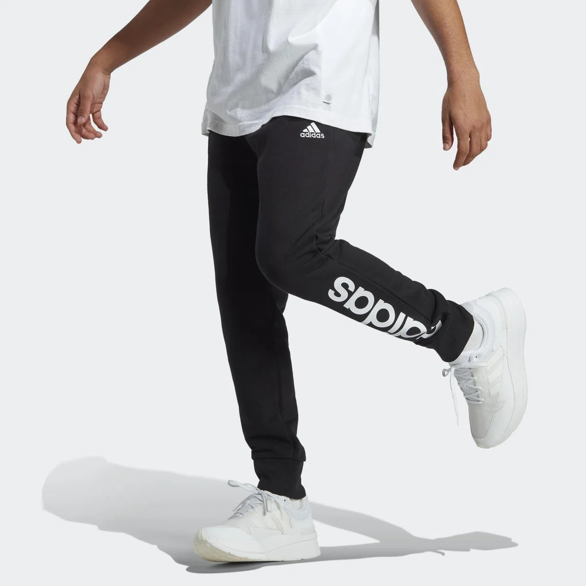adidas Essentials French Terry Tapered Cuff Pants - Pantalones de chándal Hombre