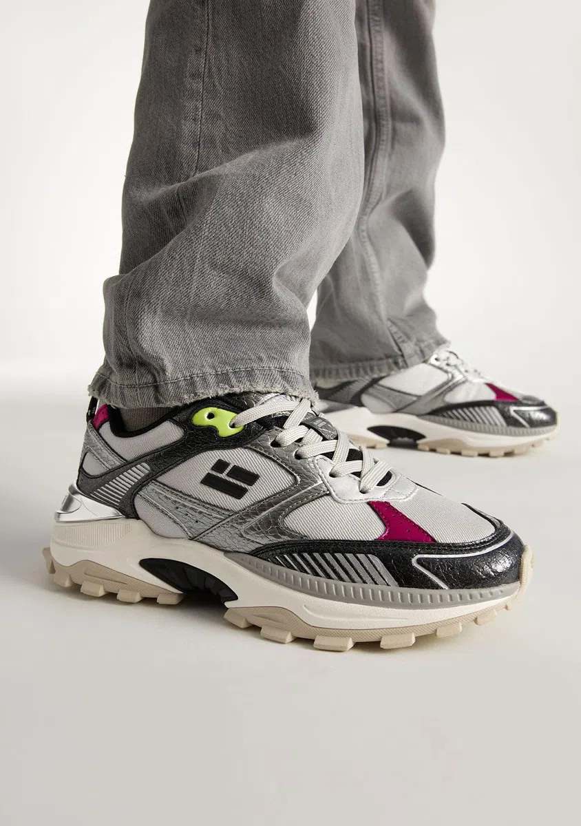 D.Franklin Zapatillas de Vestir para Mujer - Moda Casual - Modelo 347 Flame - Calzado Cómodo y versátil - Sneaker - Deportivas