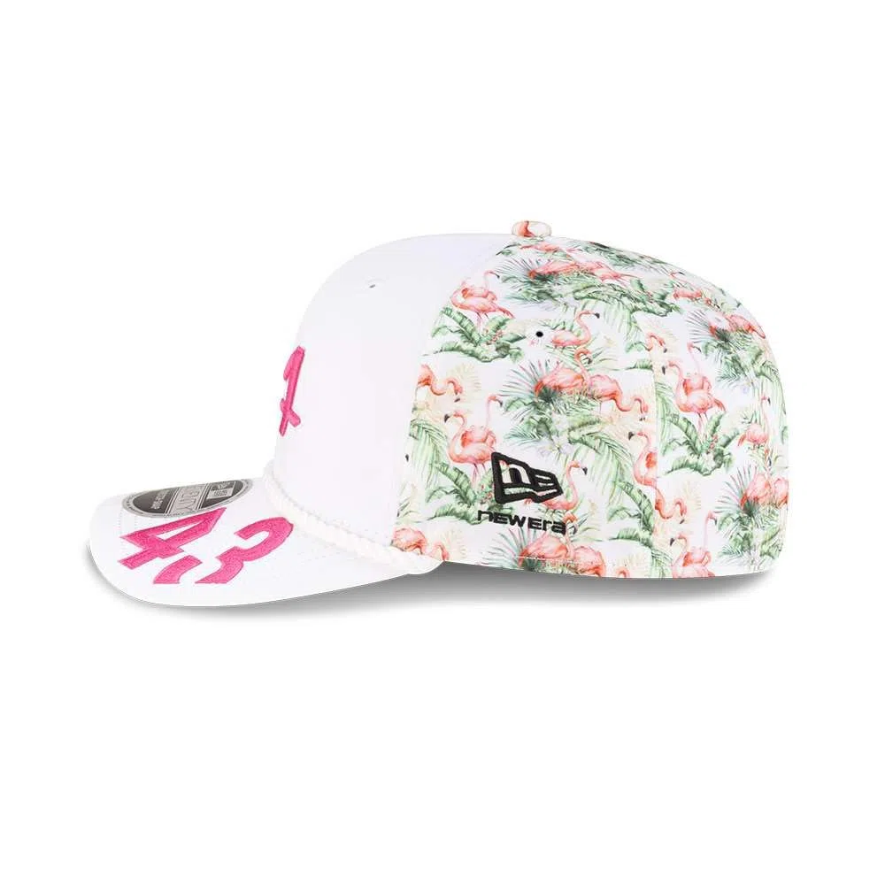 New Era Gorra 9Seventy XX Miami AlpineEra Mujer/Hombre - Curved Brim Cap de Beisbol Snapback, con Visera Verano/Invierno Primavera Verano Otoño Invierno