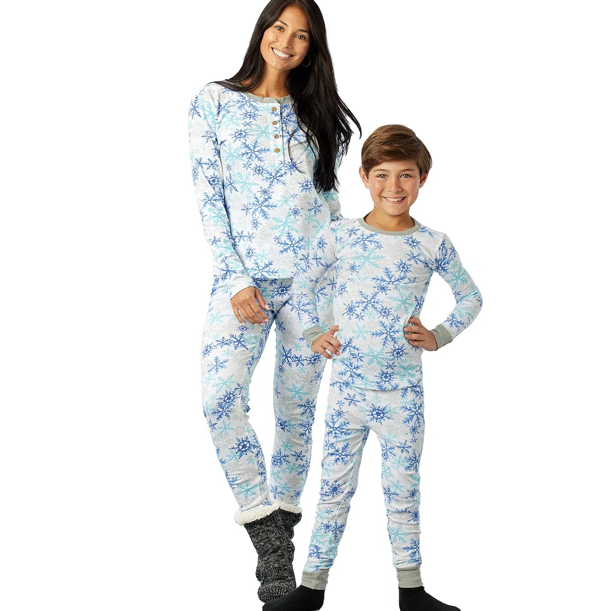 HonestBaby Organic Cotton Holiday Family Jammies Pajamas Juego de Pijama Unisex bebé