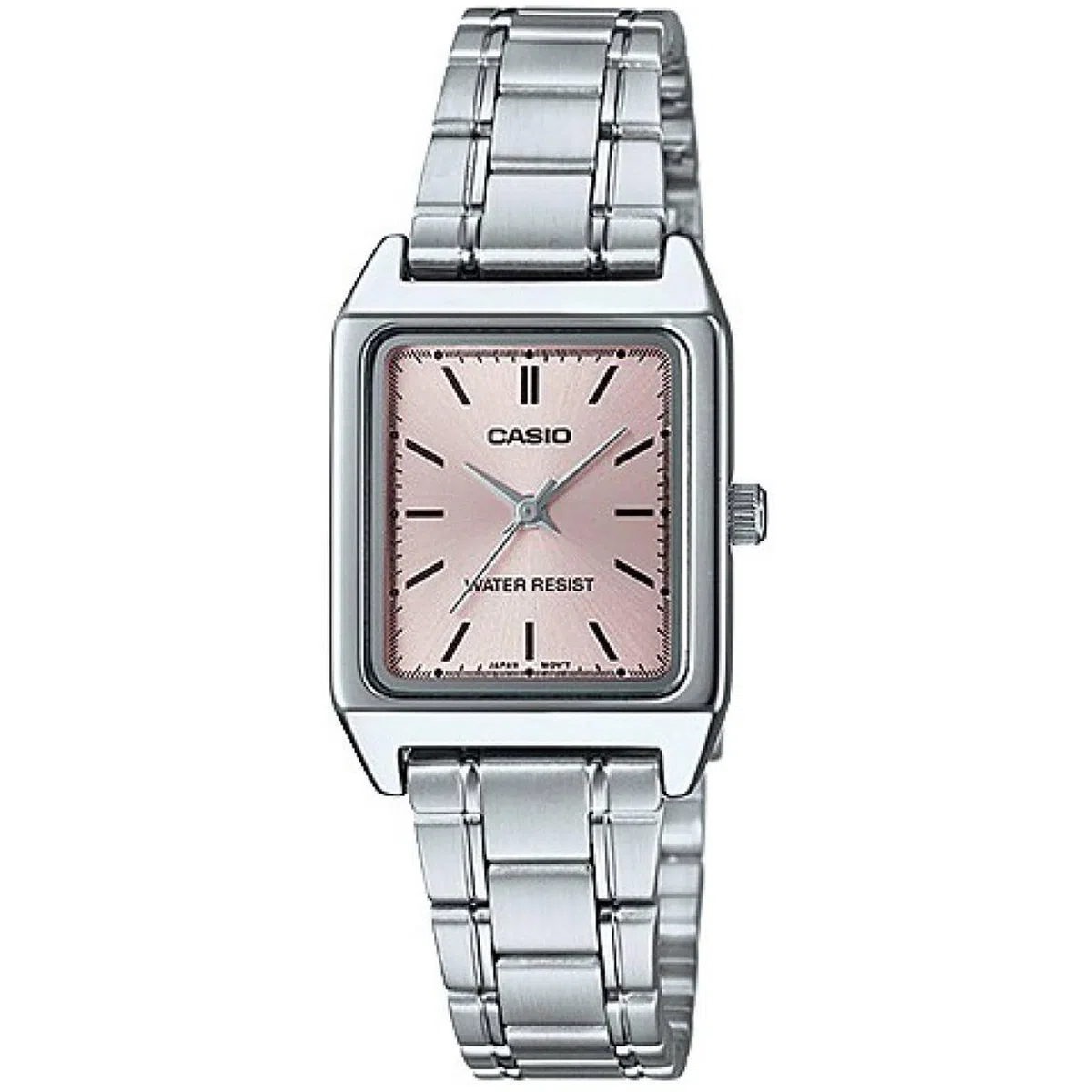 CASIO LTP-V007D-4 - Reloj con Movimiento Cuarzo japonés, para Mujer, Color Rosa y Plateado