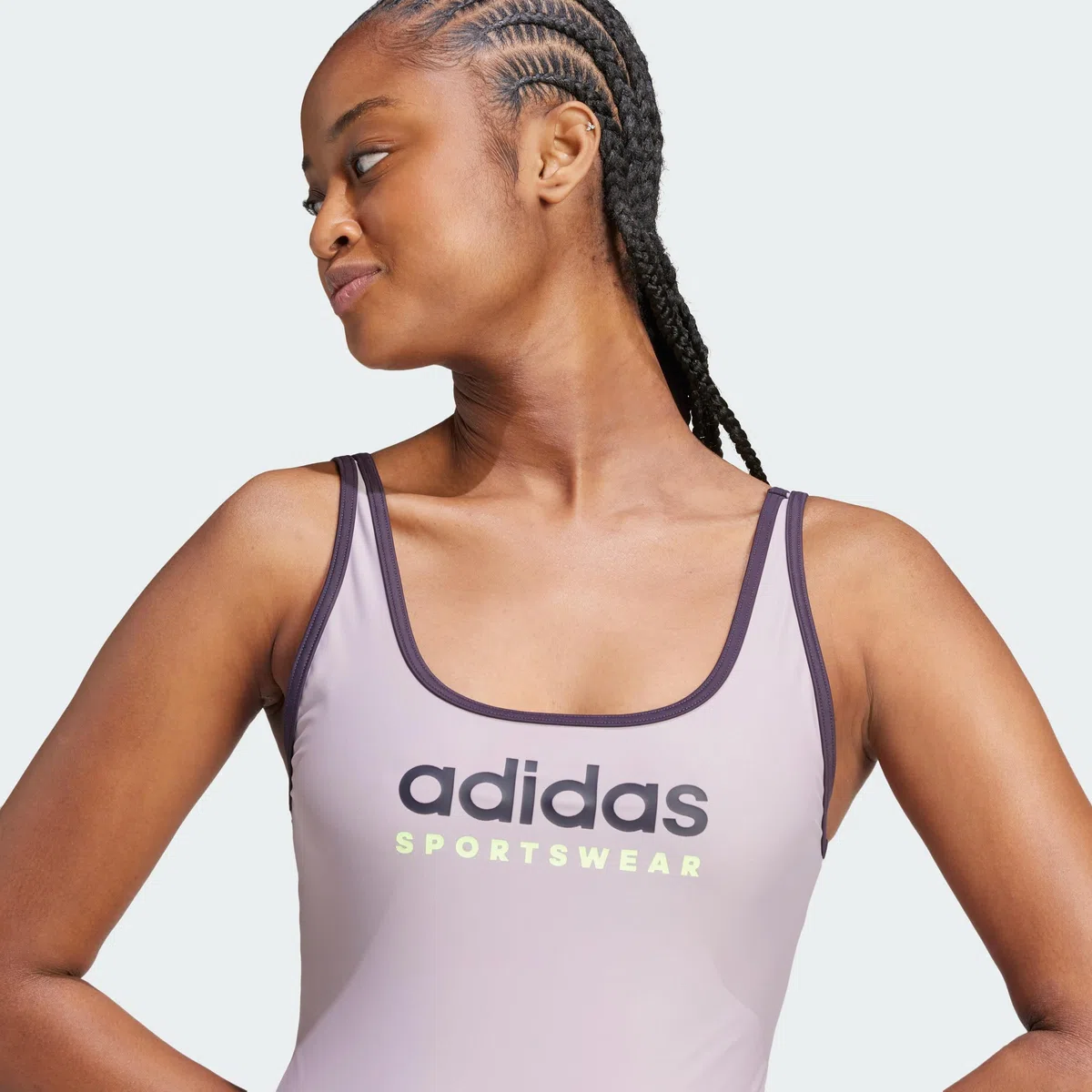Adidas Sportswear U-Back Swimsuit Traje de baño de una Sola Pieza Mujer