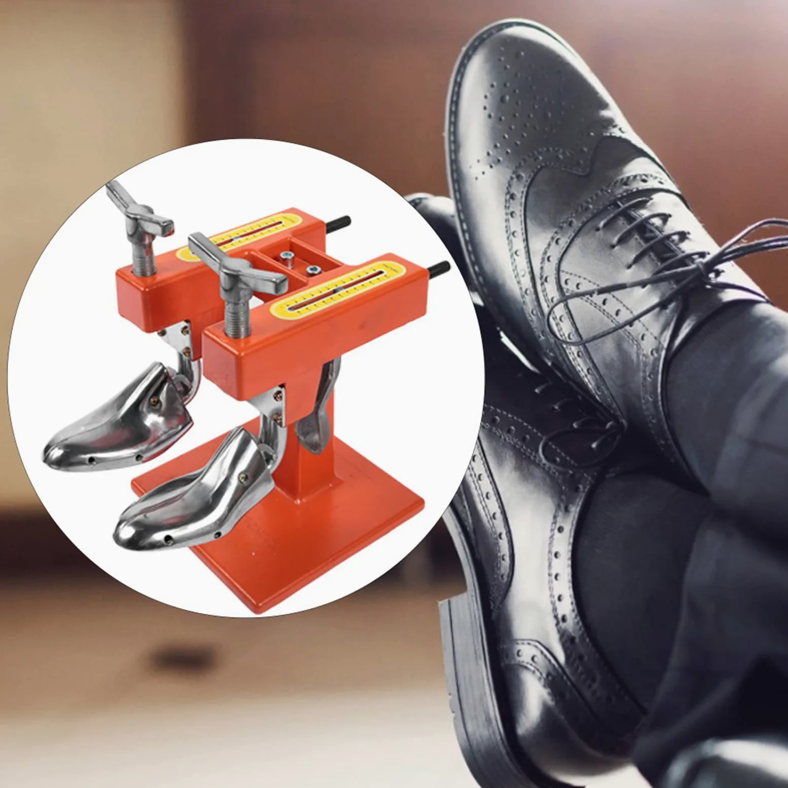 Expansor de Zapatos Unidireccional, Herramienta Ajustable para Estirar Zapatos, Perfecto para Hombres, Mujeres y Niños con Operación Cómoda