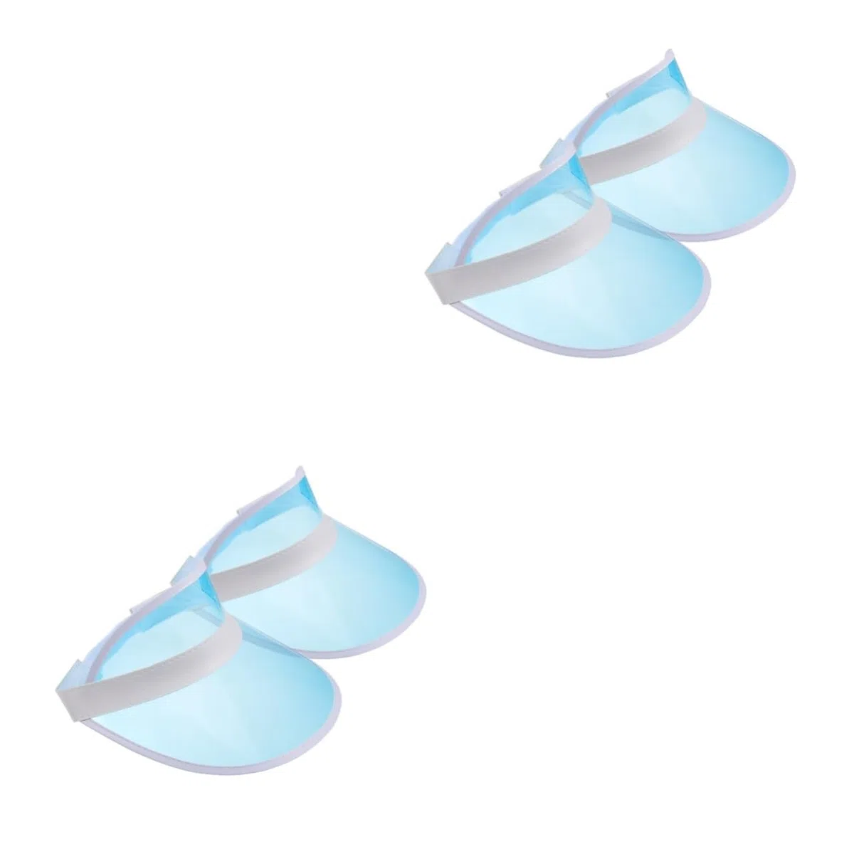 TOYANDONA 4piezas Sombreros Ajustables para Hombres y Mujeres Viseras Deportivas De Verano De Playa Protección UV para Actividades