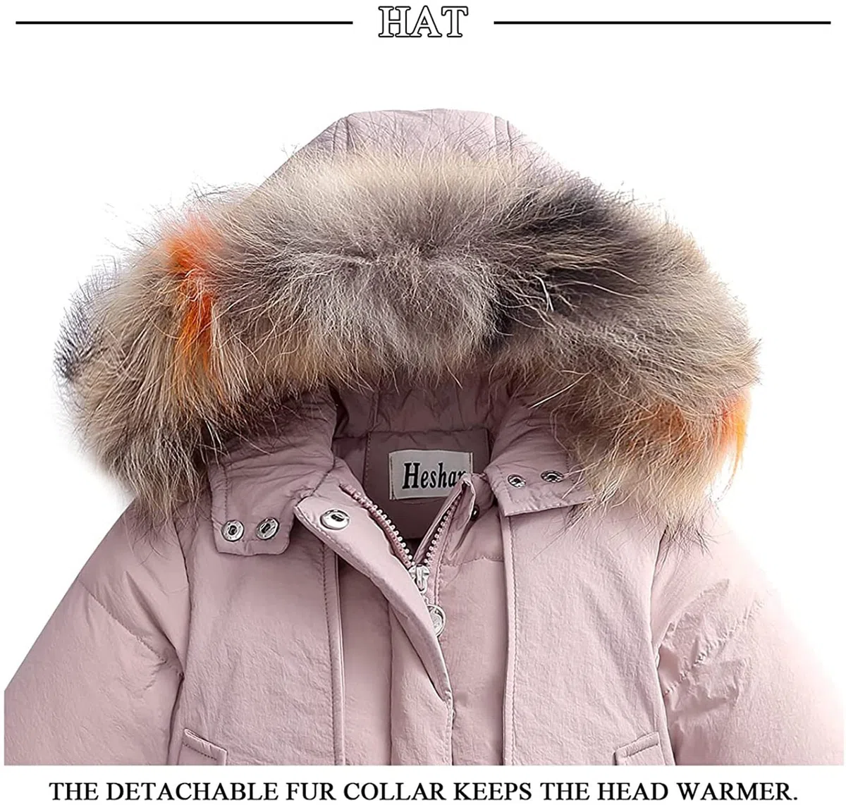 Generisch | 2025 Traje de nieve para bebés y niños, ropa de invierno infantil, mono de piel sintética, chaqueta con capucha, abrigo, trajes eléctricos