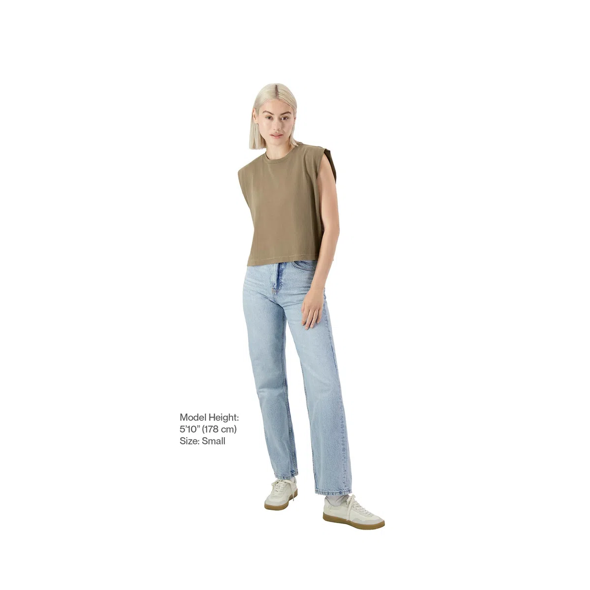 American Apparel Heavyweight Cotton, Boxy, Cropped, and Garment Dyed Muscle T-Shirt, Style G307gd, 2-Pack Casual Mujer (Pack de 2)