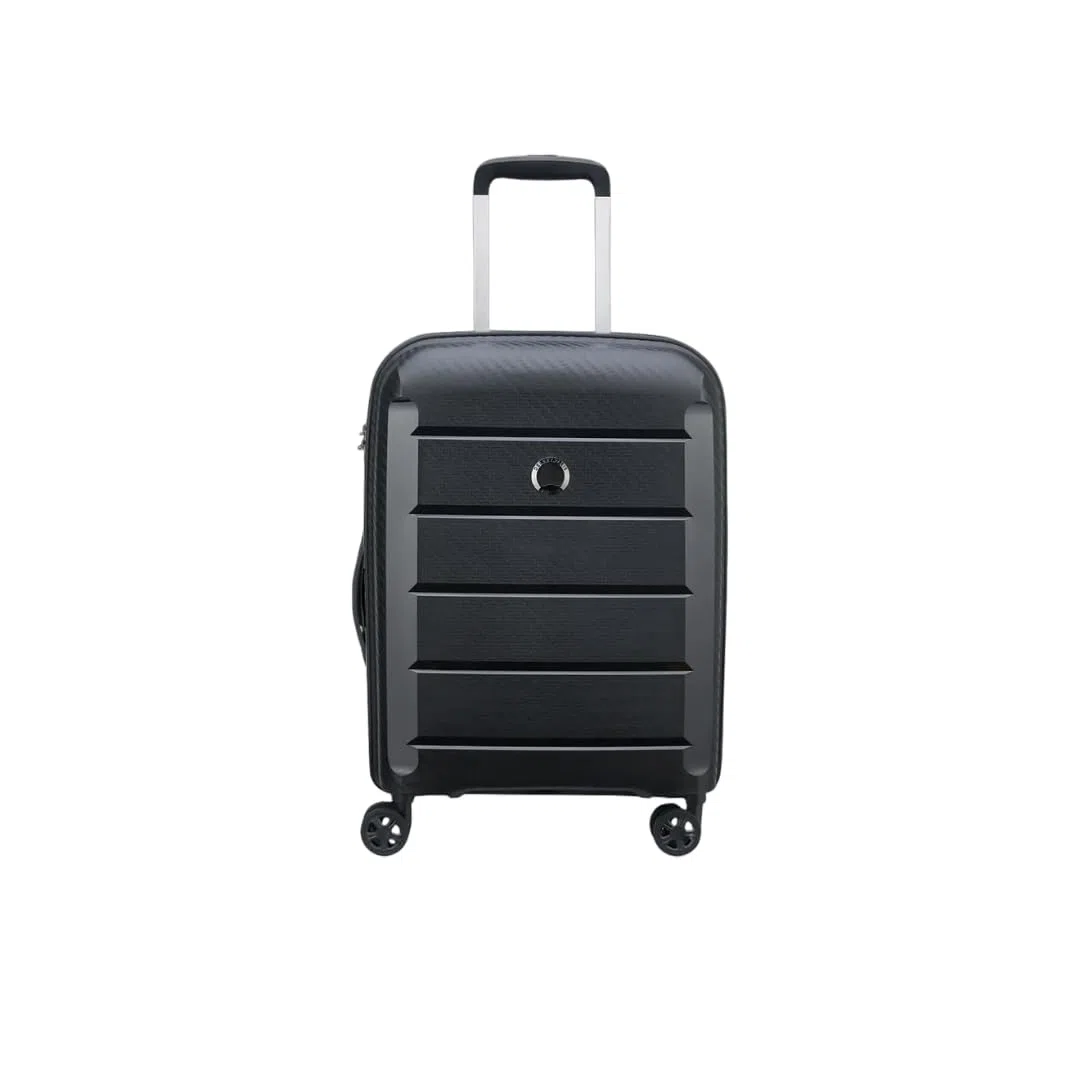 DELSEY trolley de cabina rígida 55X40X20 cm Expandible 4 ruedas BINALONG - Negro