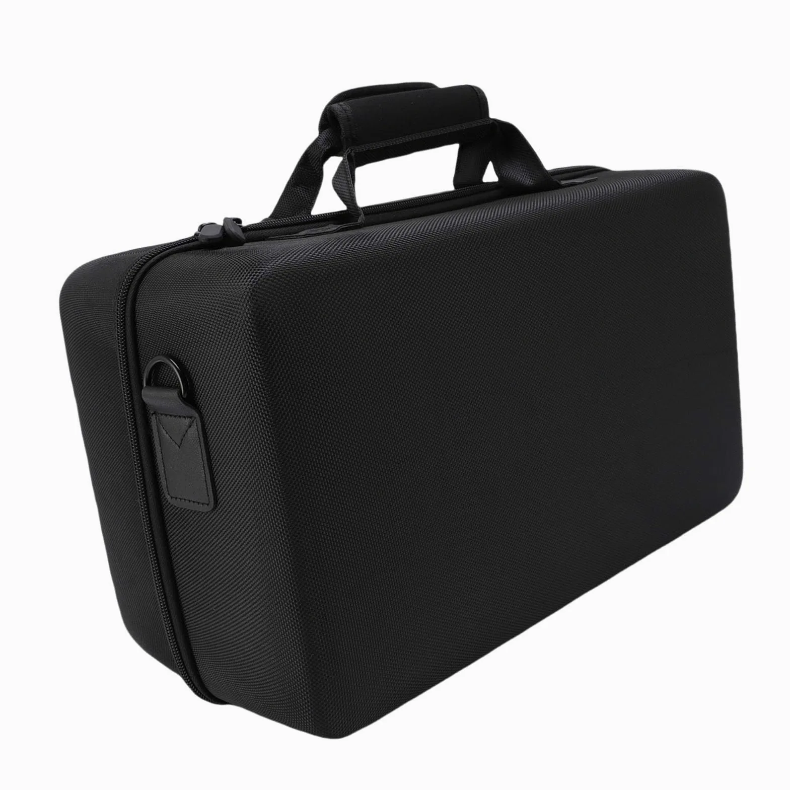 Slim Home Game Console Bolsa Protectora de Viaje Gran Capacidad Antideslizante para Controlador Base Vertical Interior/Exterior Nylon y EVA (Black)