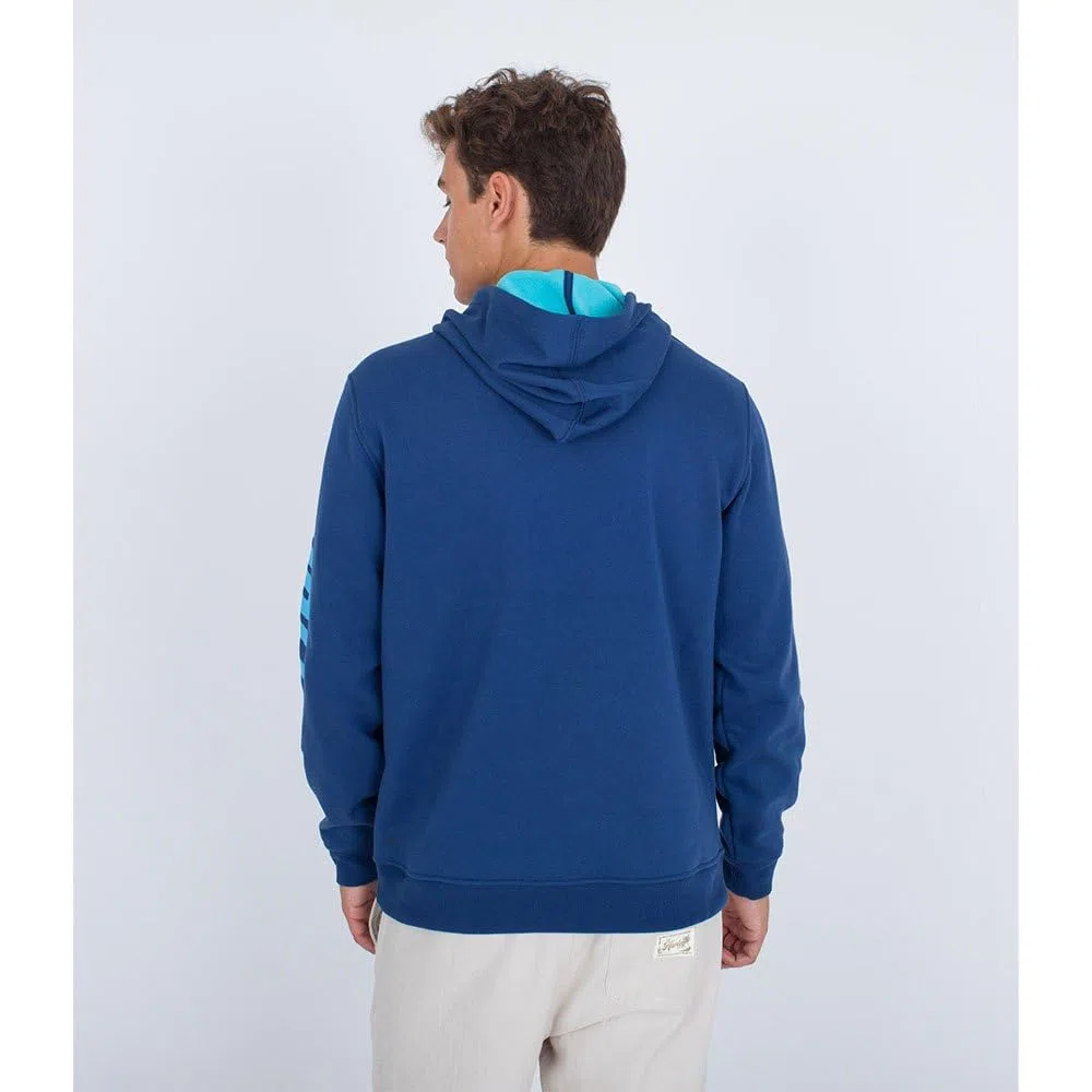 Hurley Acadia Heat Fleece Po Suéter sin Botones Hombre