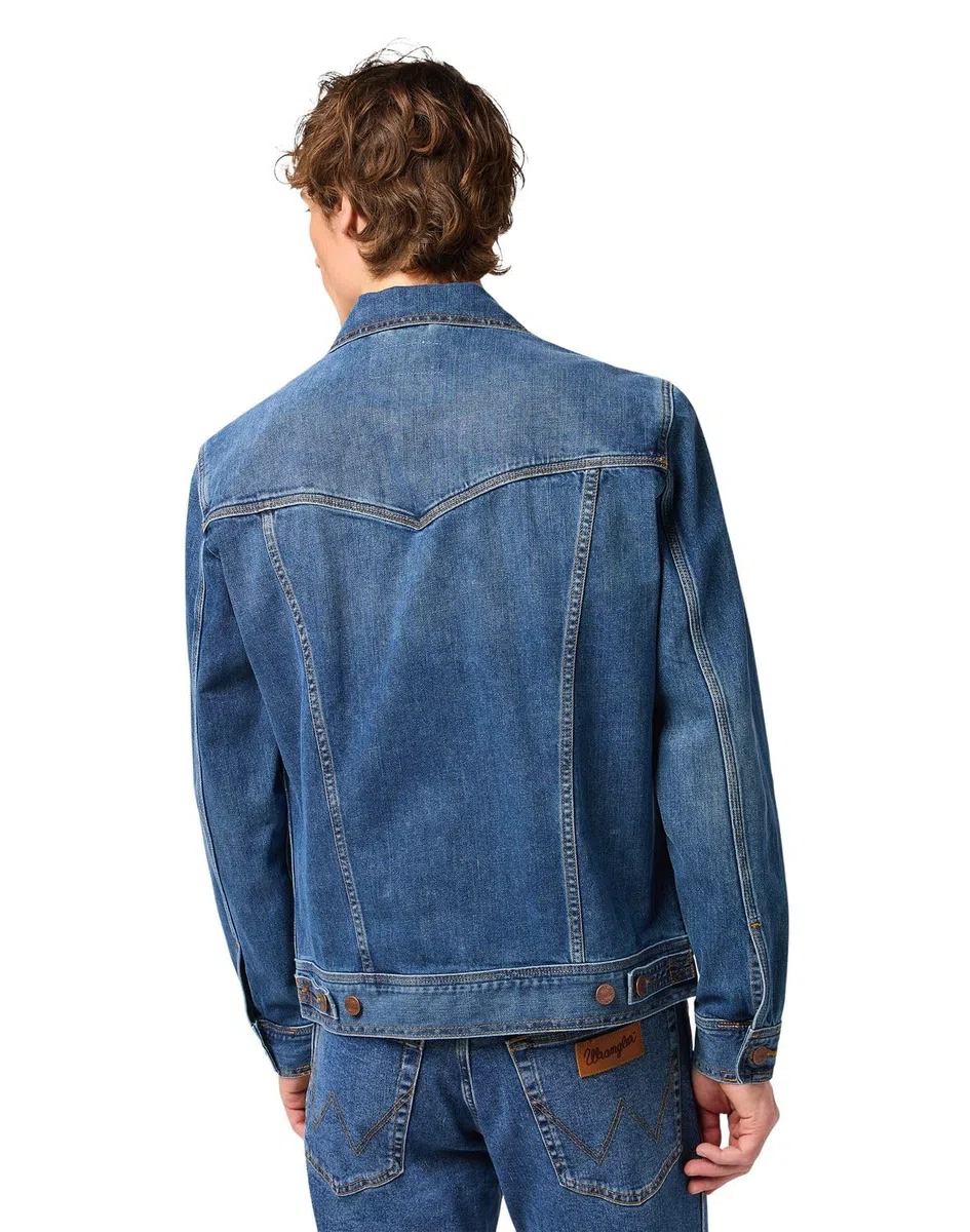 Wrangler Classic Jacket Chaqueta vaquera Hombre (Pack de 1)