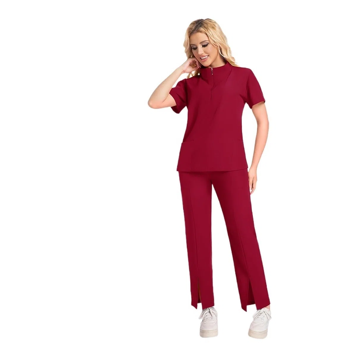 Uniforme Enfermera Uniformes de Trabajo de enfermería, Conjuntos de Uniformes for Mujer, Trajes quirúrgicos, Overoles de Laboratorio, Ropa de Trabajo for salón de Belleza y SPA.