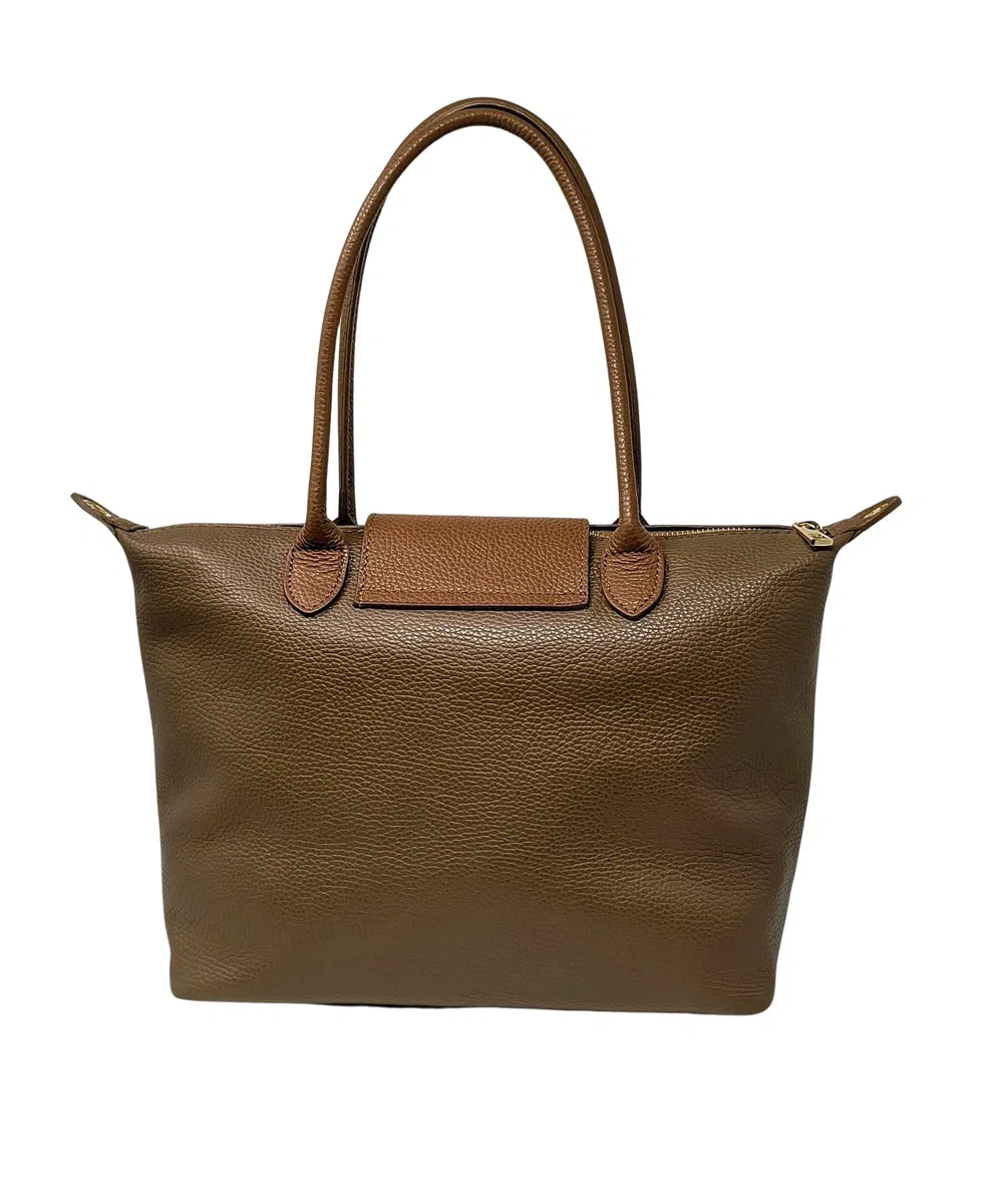 Bolso de mujer de piel auténtica – bandolera y asas, elegante bolso de mano hombro y bandolera – Estilo casual chic, Giuly