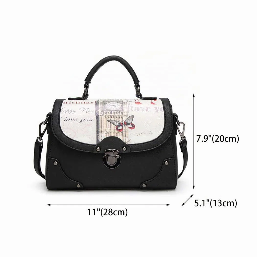 BUKESIYI Mujer Bolsos Bandolera Vestir Casual Bolsos de Mano Convertible PU Cuero Piel ES77152