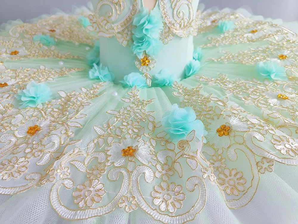 Vestido Tutú Ballet Niñas, Falda Danza Princesa Fiesta Infantil