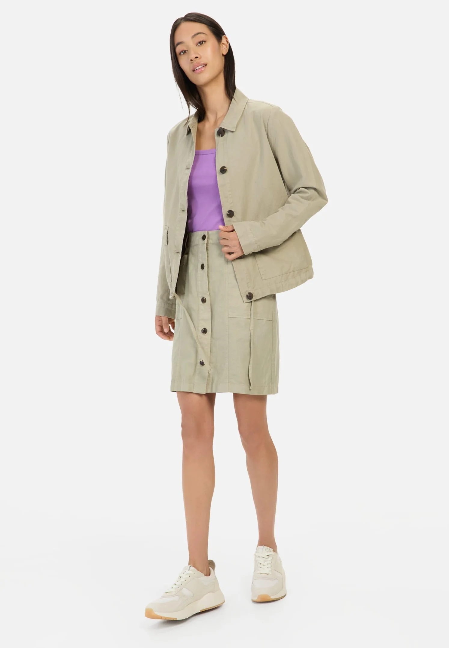 camel active 344190-5f98 Blazer casual Mujer